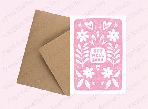 Get well soon card