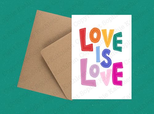 Love is love card
