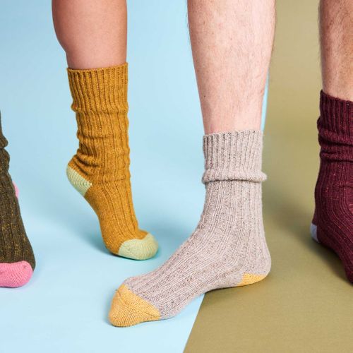 Recycled Silk Blend Socks - Unisex