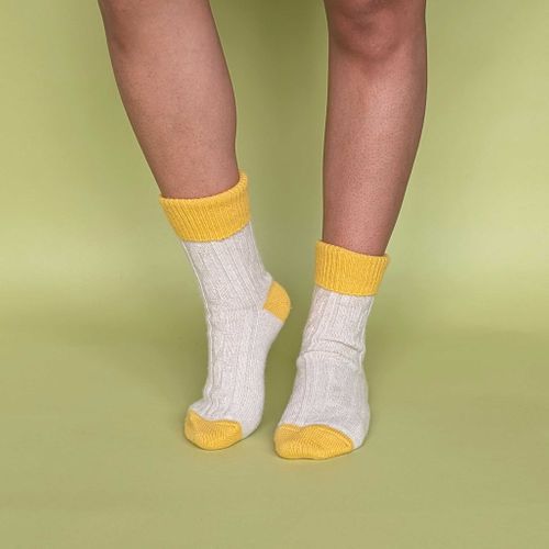 Cashmere Blend Slouch Socks