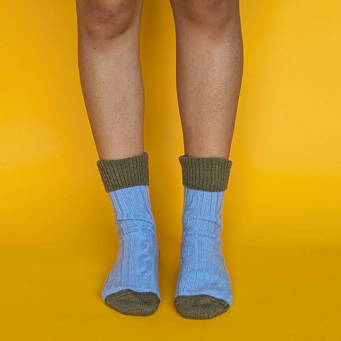 Cashmere Blend Slouch Socks