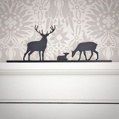 Red Deer Family