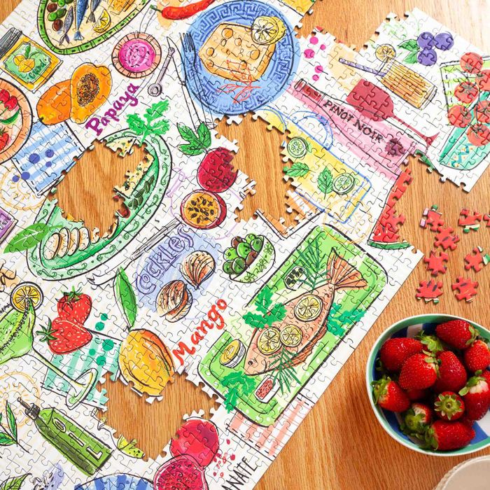 Feast & Fizz 1000pc Puzzle