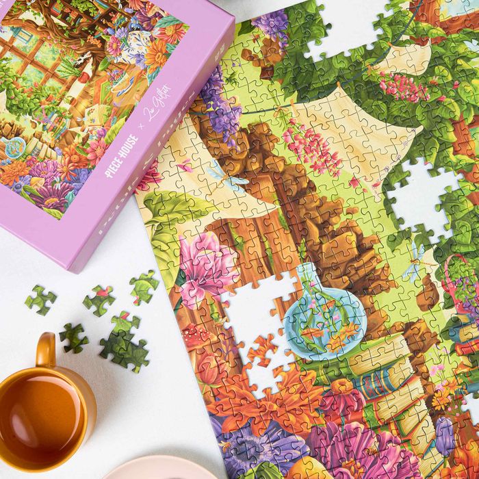 Petals & Pages 1000pc Puzzle