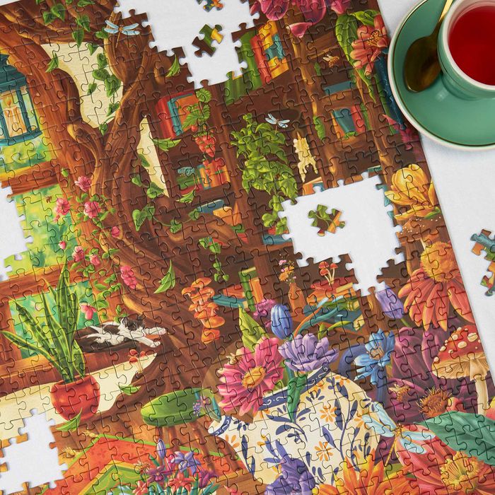 Petals & Pages 1000pc Puzzle