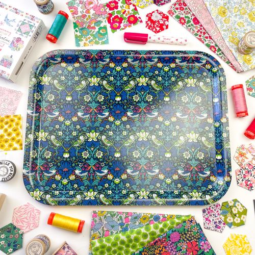 Liberty fabric trays