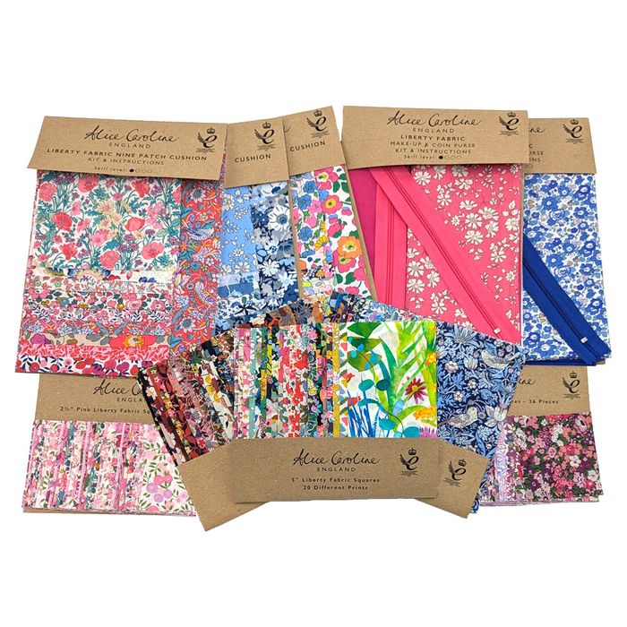 Liberty fabric sewing kits