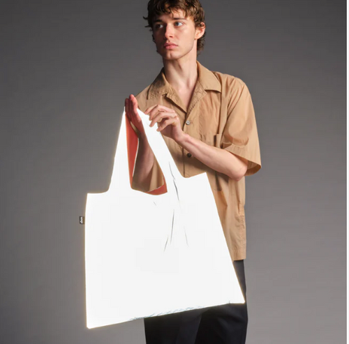 LOQI REFLECTIVE Neon Dark Orange Bag