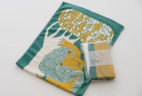 Kusubashi Monori x MiW Morita:  Towel Tenugui