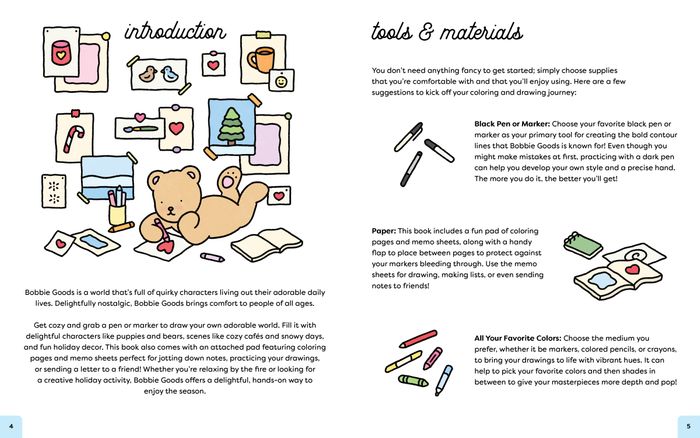 Bobbie Goods Cozy Coloring & Drawing