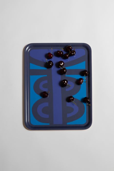 Irregular Breakfast Tray - Morgan Blues