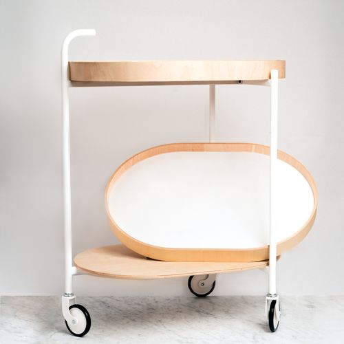 Moheim Minimalist Drinks Trolley