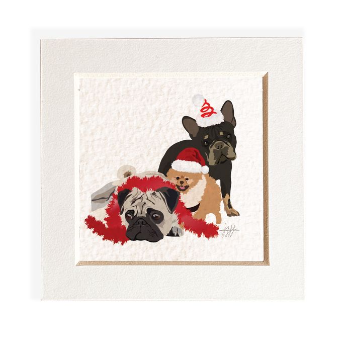 Mini Mounted Giclée Prints | 100 x 100mm | 4 x 4