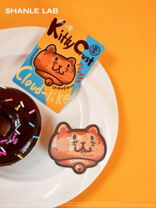 Puffy Bread Toast Sticker Series