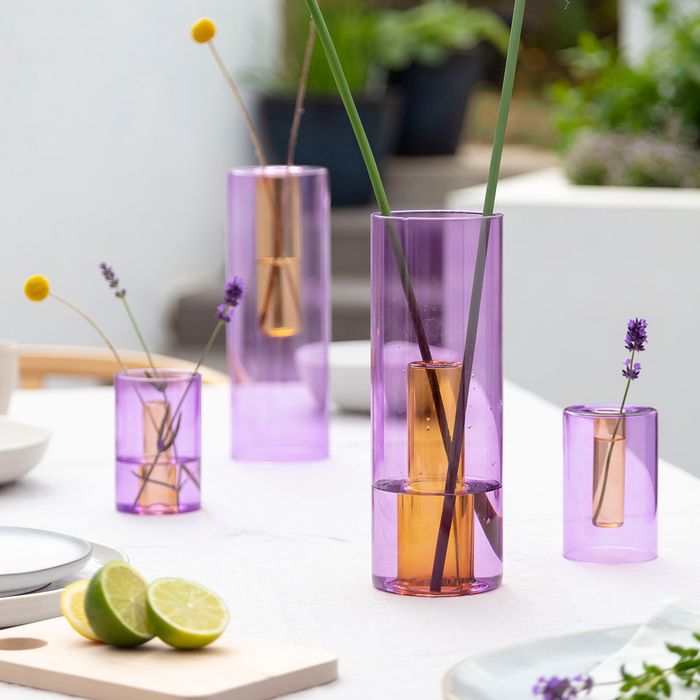 Reversible Glass Vase