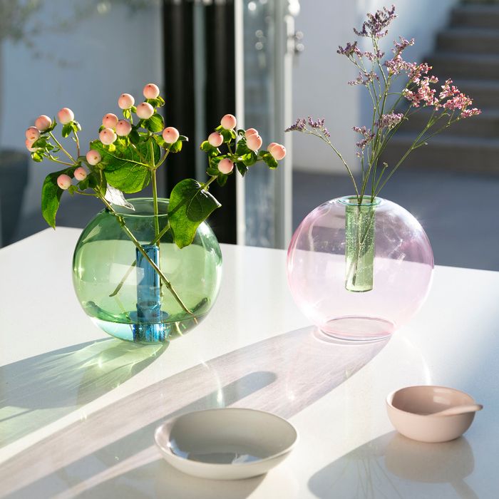 Medium Bubble Glass Vase