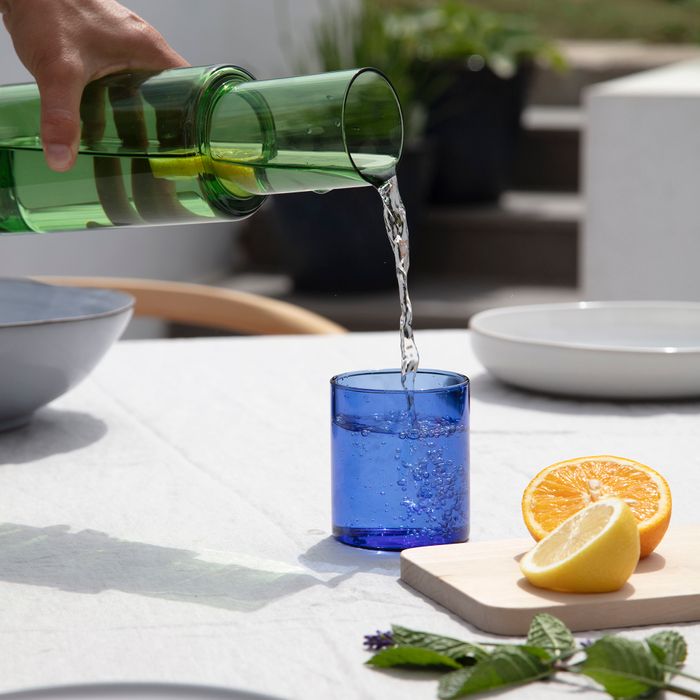Duo Tone Glass Carafe