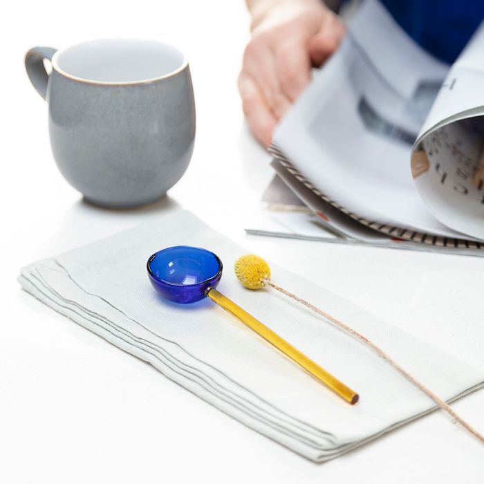 Duo Tone Glass Spoon
