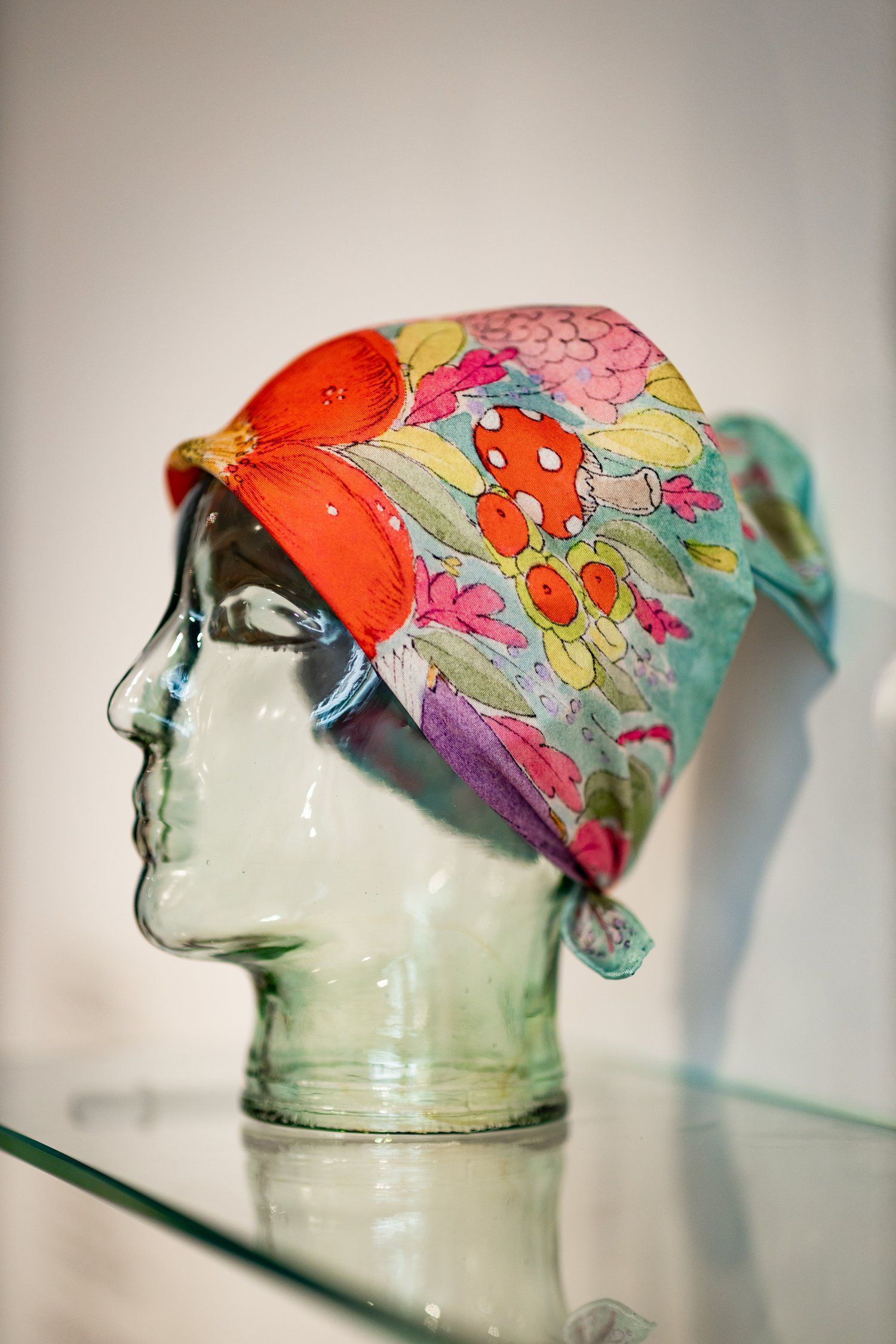 English Bloom Silk Twill Scarf
