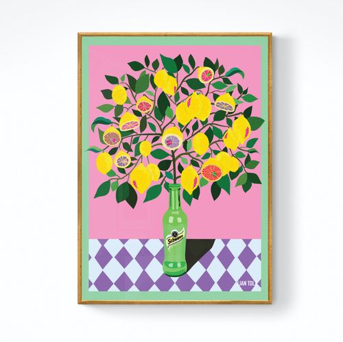 Lemon Fruit Tree - Wall Art Print