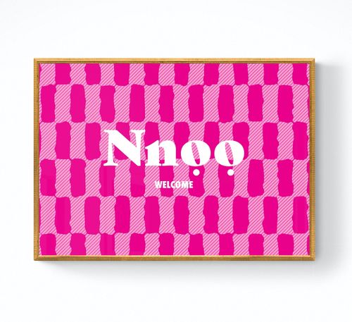 Welcome (Nnoo) - Wall Print