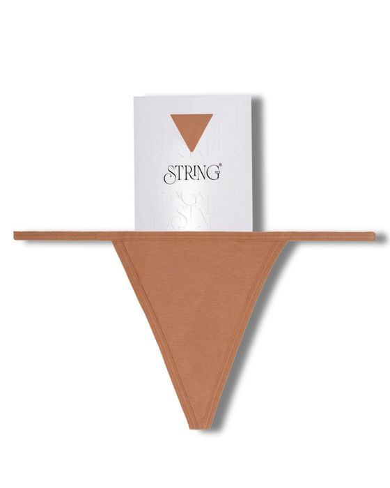 String Nix Thong - Caramel