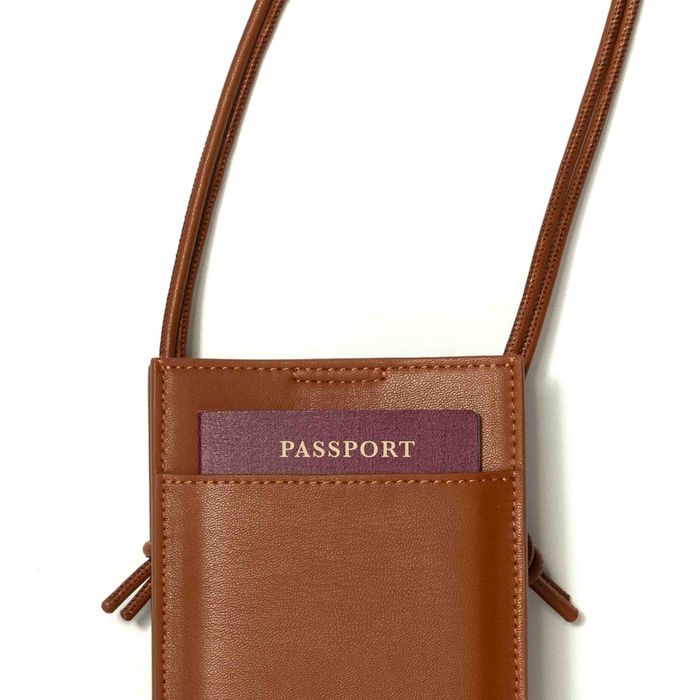 Apple Leather Crossbody Handbag