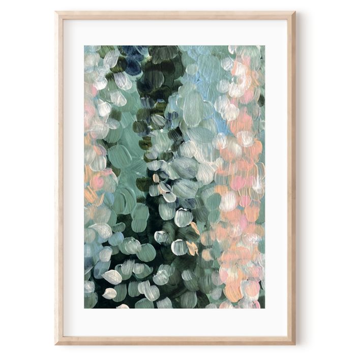 Abstract Floral Painting Prints