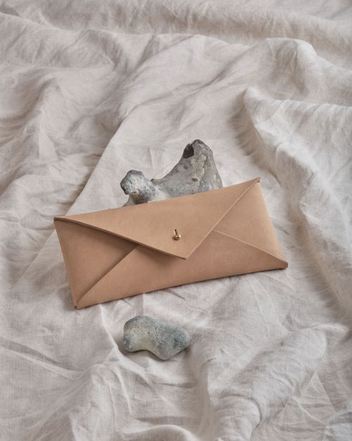 Leather Long Envelope