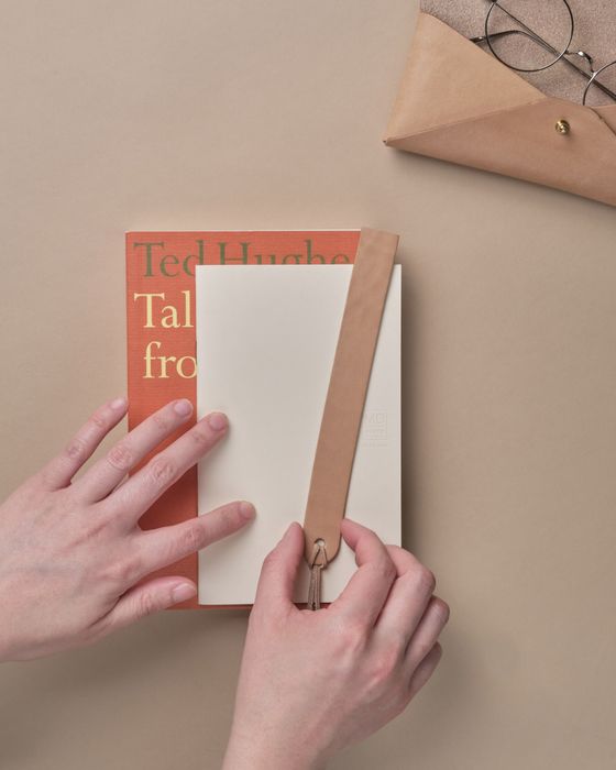 Leather Bookmark