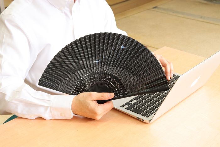 Suehirodo: Nagoya Sensu Men's Folding Fan
