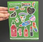 Fun & Funky Sticker Sheets (A5)