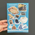 Fun & Funky Sticker Sheets (A5)