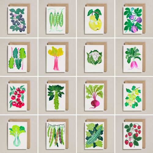 'Grow' collection | Cards | Patches | Prints