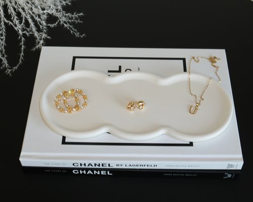 Large Wavy Trinket Tray