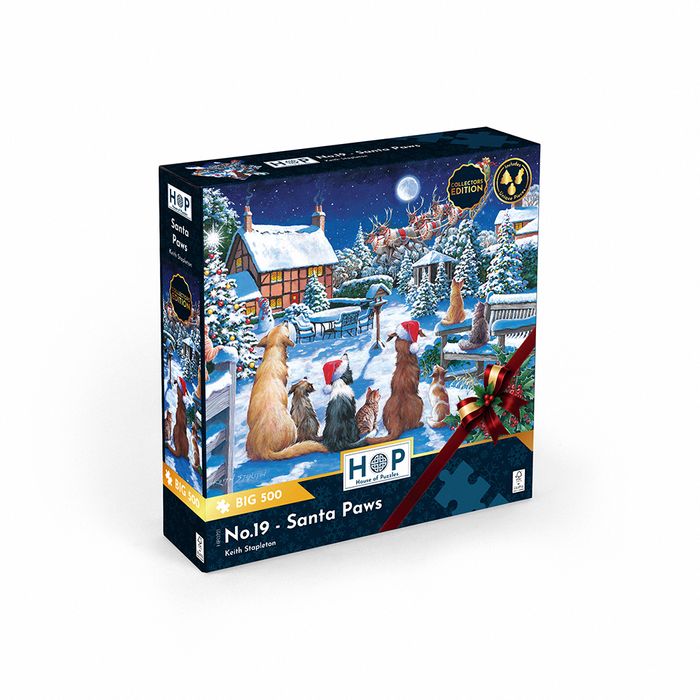 Santa Paws BIG 500 Jigsaw