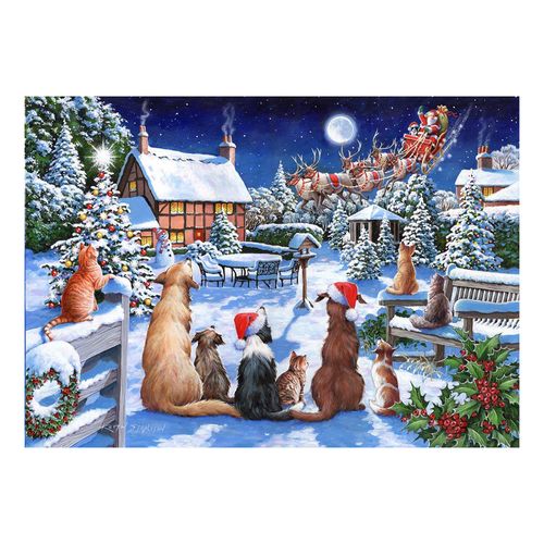 Santa Paws BIG 500 Jigsaw