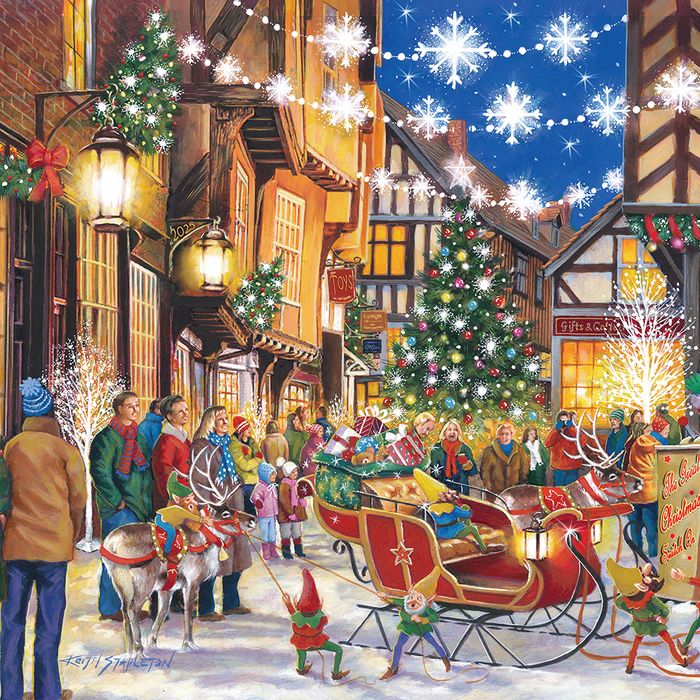 Santa Switch On 1000 Piece Jigsaw