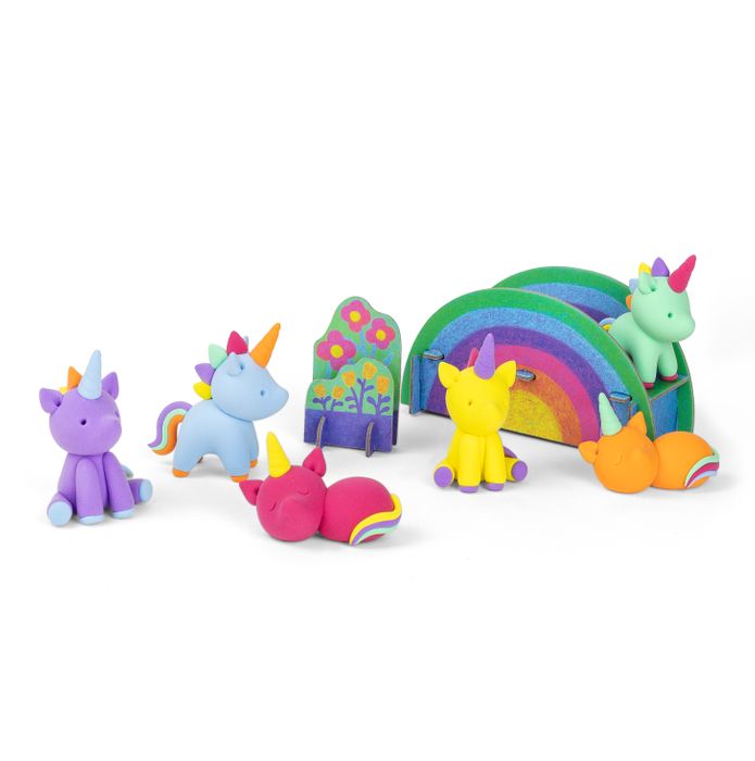 Tiger Tribe Claytopia- Unicorn World