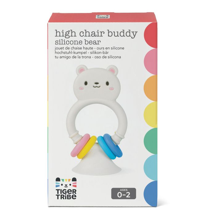 Tiger Tribe High Chair Buddy - Silicone Bear