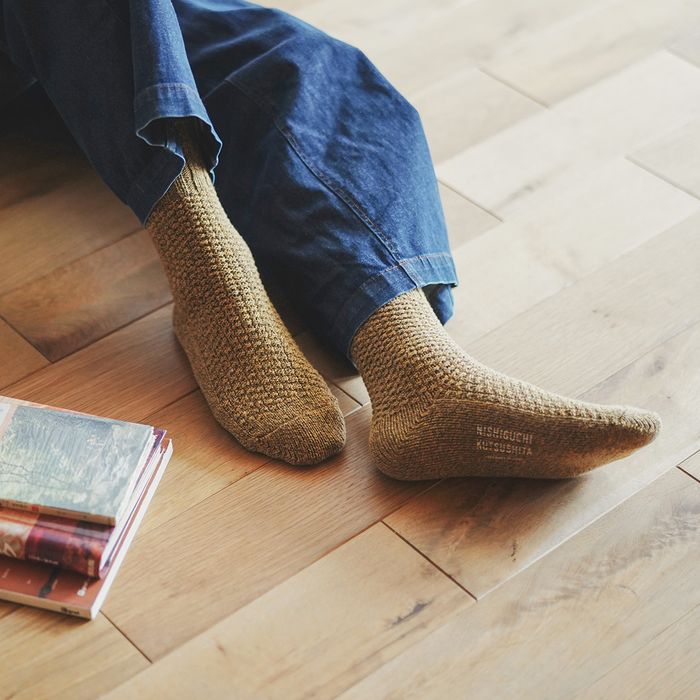 WOOL COTTON BOOT SOCKS
