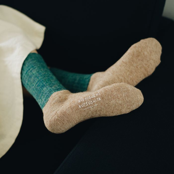 MOHAIR WOOL PILE SOCKS