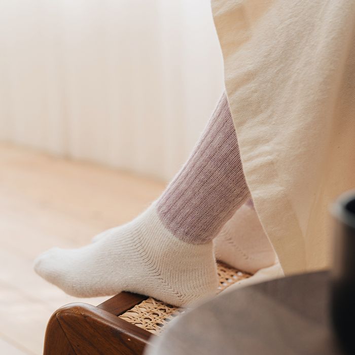 MOHAIR WOOL PILE SOCKS