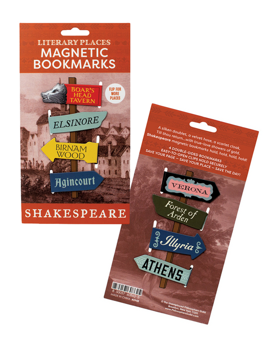 Literary Magnetic Bookmarks