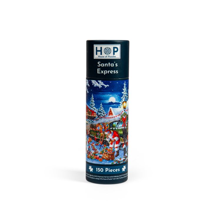 Santa's Express Puzzle Tube