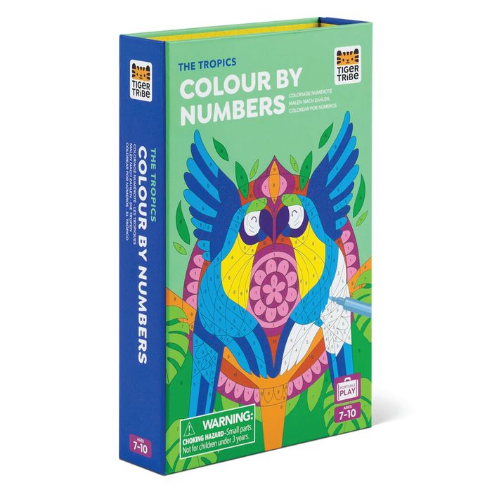 Tiger Tribe Colour by Numbers- The Tropics