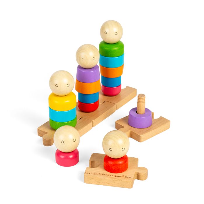 Rainbow Stacking Family