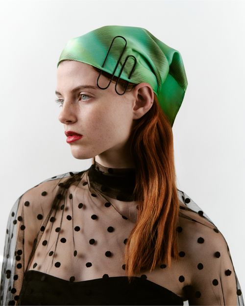 Static Dream Silk Scarf