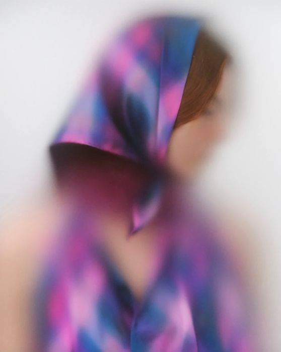 True Blur Silk Scarf
