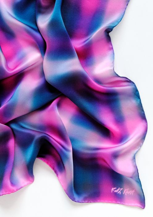 True Blur Silk Scarf